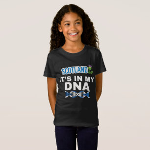 Camiseta Scotland It's in My DNA Scottish Heritage Gift