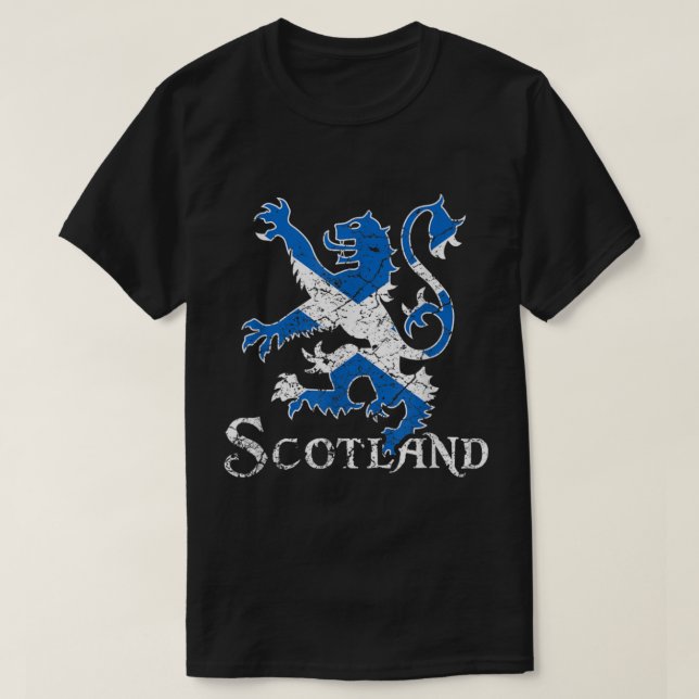 Camiseta Scotland Lion Rampant Scotland (Frente do Design)