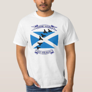 Camiseta Scotland livre Saor alba vai t-shirt do pássaro d