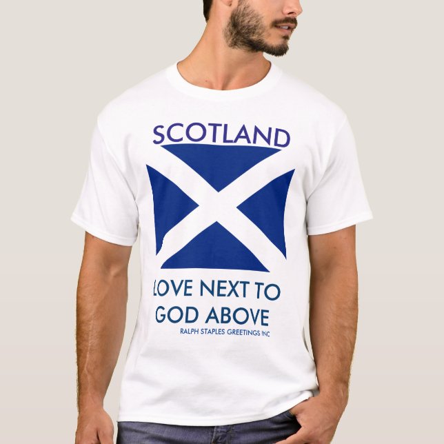 CAMISETA SCOTLAND LOVE (Frente)