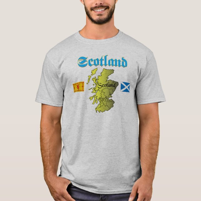 Camiseta Scotland para sempre (Frente)