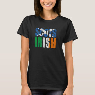 Camiseta Scots Irish Flag Scotland Vintage Scottish