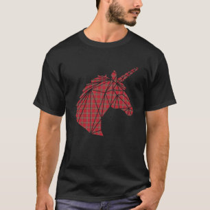 Camiseta Scotsman Scotland Unicorn Xadrez Tartan Day Scotti