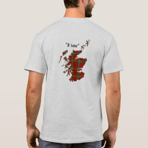Camiseta Scott Clan Crachá Adulto Raglan