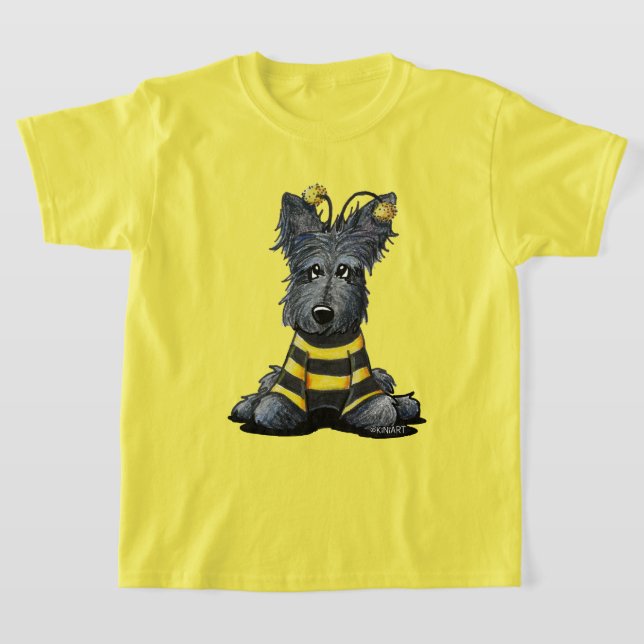 Camiseta Scottie Dog Bee (Postura )