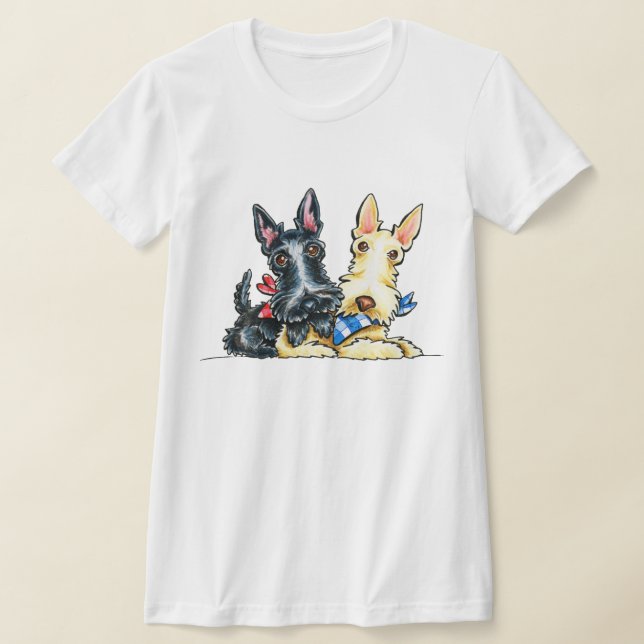 Camiseta Scottie Gingham Cuties (Postura )