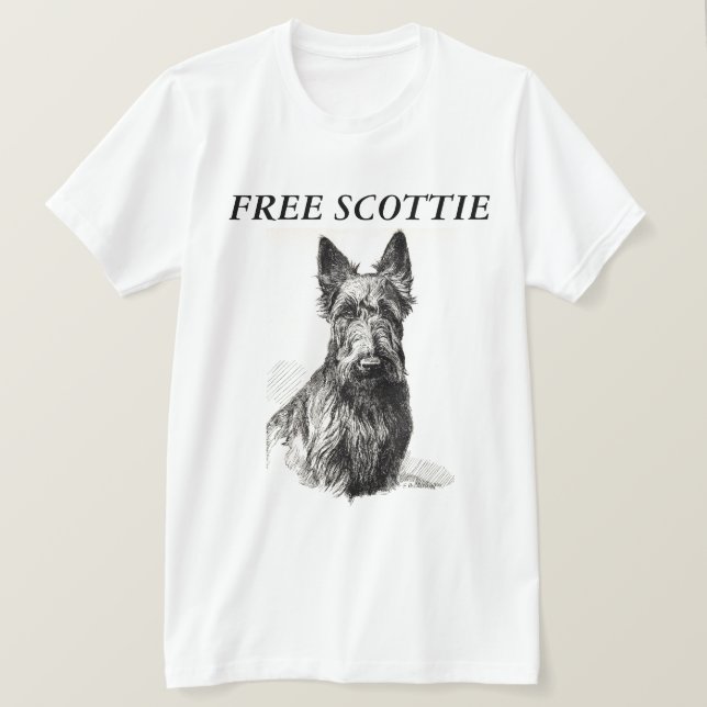 CAMISETA SCOTTIE LIVRE (Frente do Design)