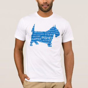 Camiseta Scottie Scottish Slang Blue