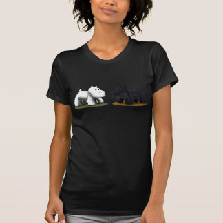 Camiseta Scottie & t-shirt de Westie