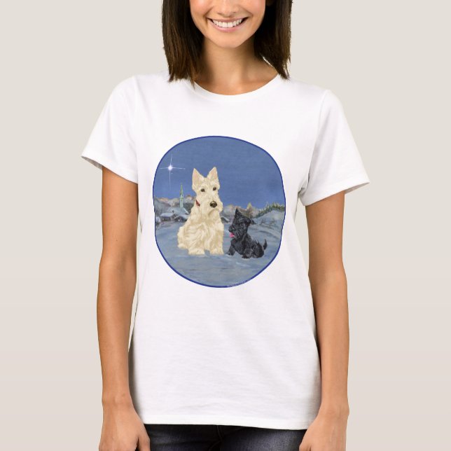 Camiseta Scottie Trigo e Fila de Natal (Frente)