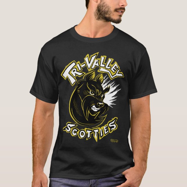 Camiseta Scotties do Tri Vale - preto (Frente)