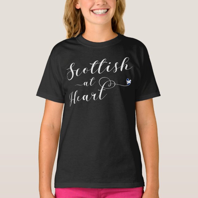 Camiseta Scottish At Heart-Shirt (Frente)