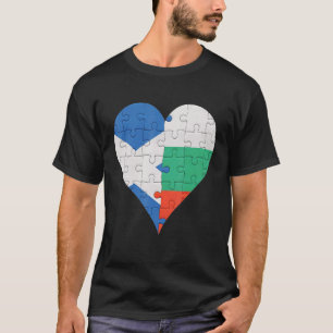 Camiseta Scottish Bulgaria Flag Heart