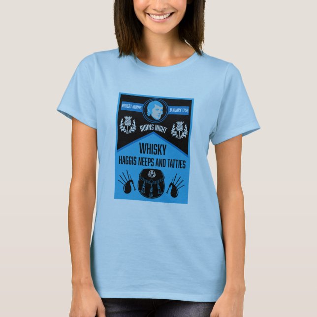 Camiseta Scottish Burns Night Super (Frente)