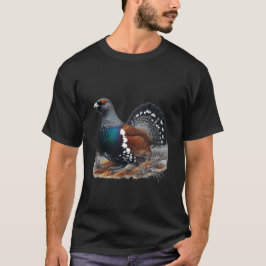 Camiseta Scottish Capercaillie on Heather Caneta and Ink