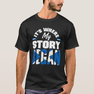 Camiseta Scottish Flag Is Where My Story