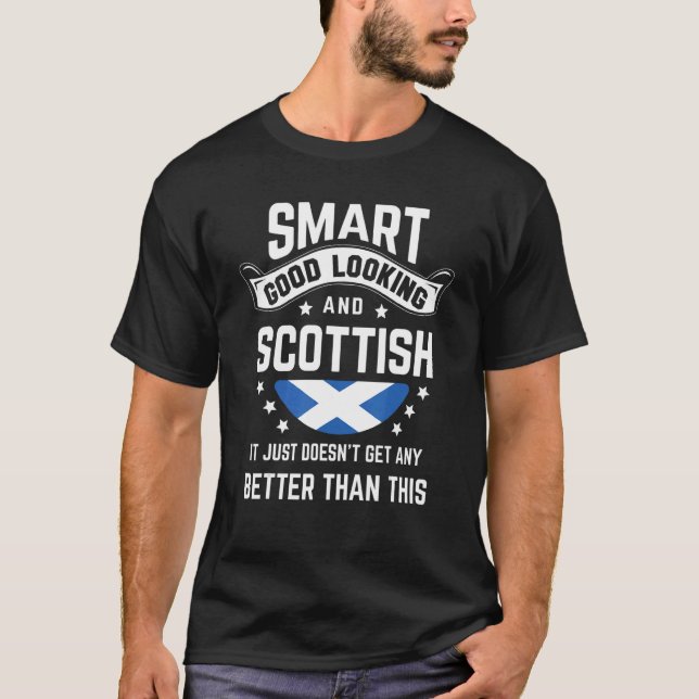Camiseta Scottish Flag Native Pride  Scotland Scottish Root (Frente)