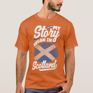 Camiseta Scottish Flag Quote