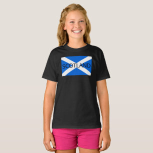 Camiseta Scottish Flag Scotland Girls