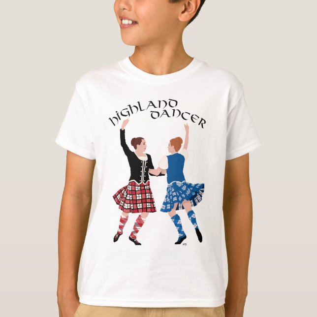 Camiseta Scottish Highland Dance Reel (Frente)