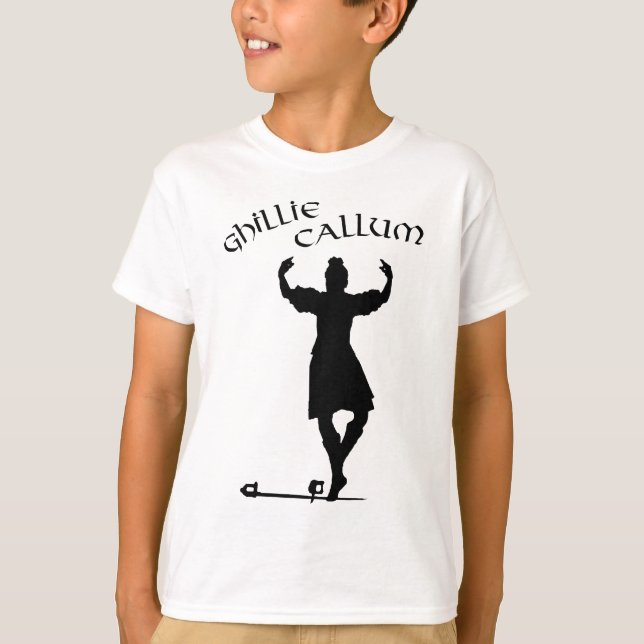 Camiseta Scottish Highland Dancer Ghillie Callum (Frente)