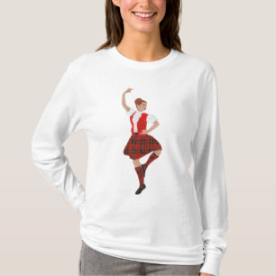 Camiseta Scottish Highland Dancer Wallace Tartan