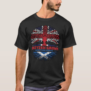 Camiseta Scottish Scotland Uk United Kingdom British Tree