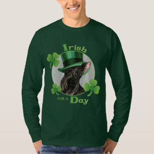 Camiseta Scottish Terrier do dia de St Patrick