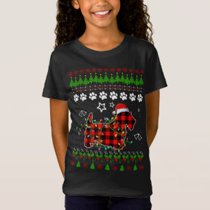 Camiseta Scottish Terrier Dog Funny Xmas Ugly Sweater Chris
