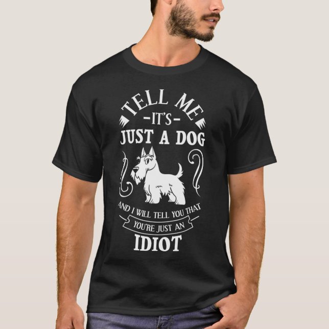 Camiseta Scottish Terrier Dog Puppies Owner Lover _15 (Frente)