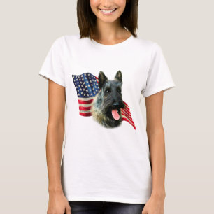 Camiseta Scottish Terrier (indle) Flag