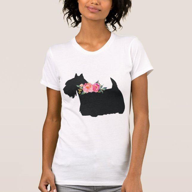 Camiseta Scottish Terrier Scottie Dog (Frente)