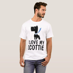Camiseta SCOTTISH TERRIER T-shirts, AME A MINHA ESCÓCIA
