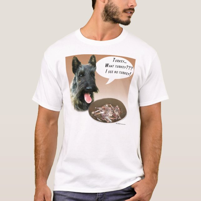 Camiseta Scottish Terrier Turquia (Frente)