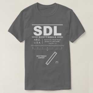Camiseta Scottsdale Airport SDL T-Shirt