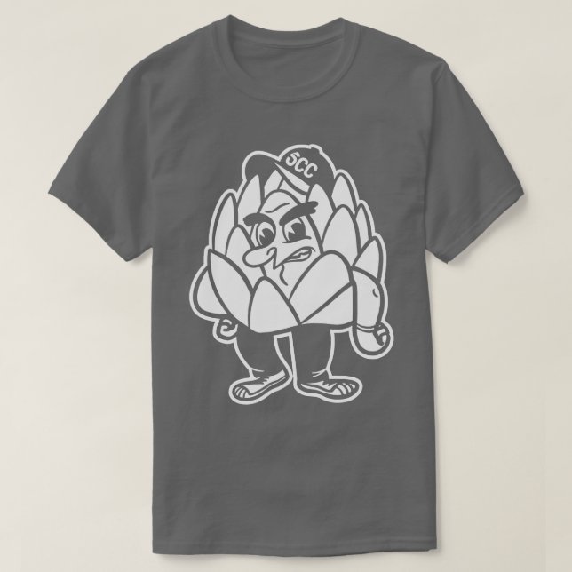 Camiseta Scottsdale Community College Artichokes Simple Whi (Frente do Design)