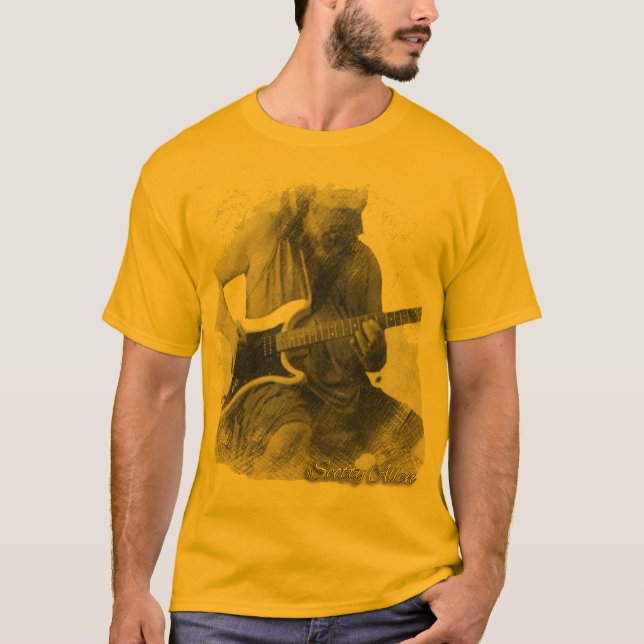 Camiseta Scotty Allen Guitar T-Shirt (Frente)