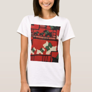 Camiseta Scotty e Westies Xadrezes