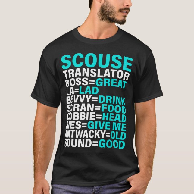 Camiseta Scouse Accent Translator Funny Liverol  (Frente)