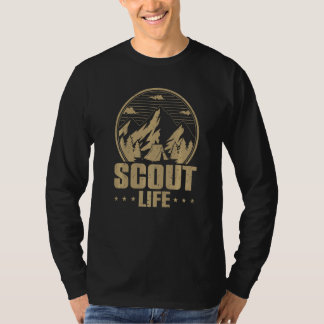 Camiseta Scout Life Outdoor Hiking Scouting