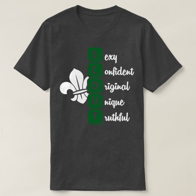 Camiseta SCOUT White 1 (Frente do Design)