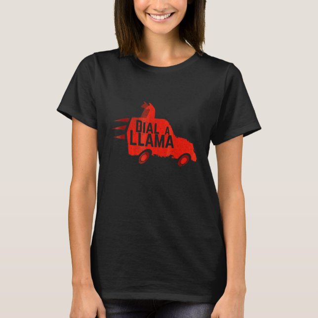 Camiseta SCP 1296 Discar Um Llama (Frente)