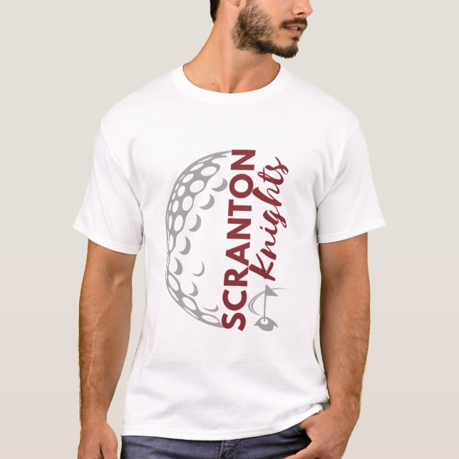 Camiseta Scranton Knights Golf - Men's Shirt (Frente)