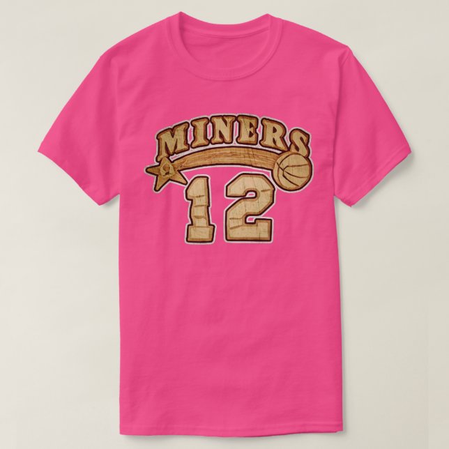 Camiseta Scranton Miners Basquete (Frente do Design)