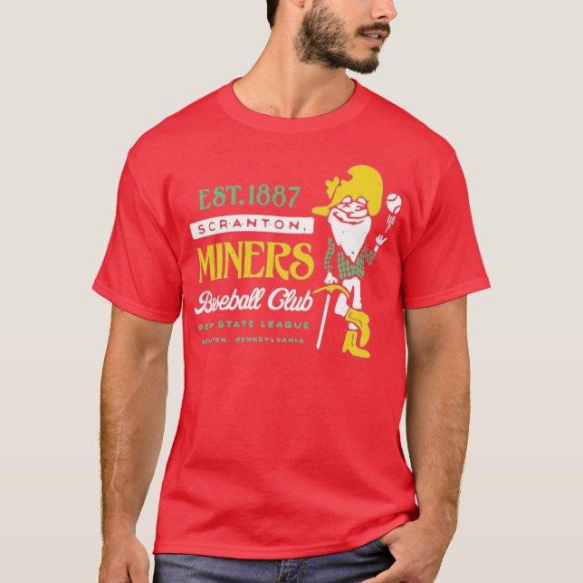 Camiseta Scranton Miners - Pensilvânia (Frente)