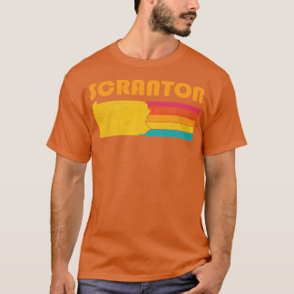Camiseta Scranton Pensilvânia Vintage angustiou Souvenir