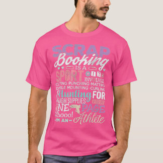 Camiseta Scrapbook Shirt Engraçada Teia De Scrapbooking É U