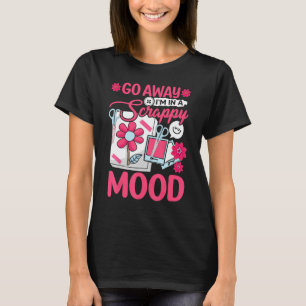 Camiseta Scrapbooking Scrapbooker Vai-te embora.