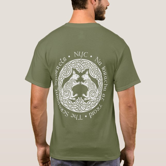 Camiseta Scrapping Squirrels Faction - Student T-Shirt (Verso)