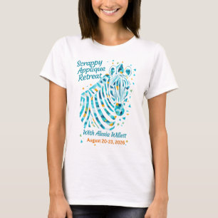 Camiseta Scrappy Applique Retreat